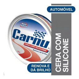 Cera Automotiva Polidora 200g com Silicone Carnu - 3