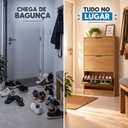 Ver imagem 6 de Sapateira Vertical Armário 3 Portas 66cm Dara Cedro R03 - Mpozenato