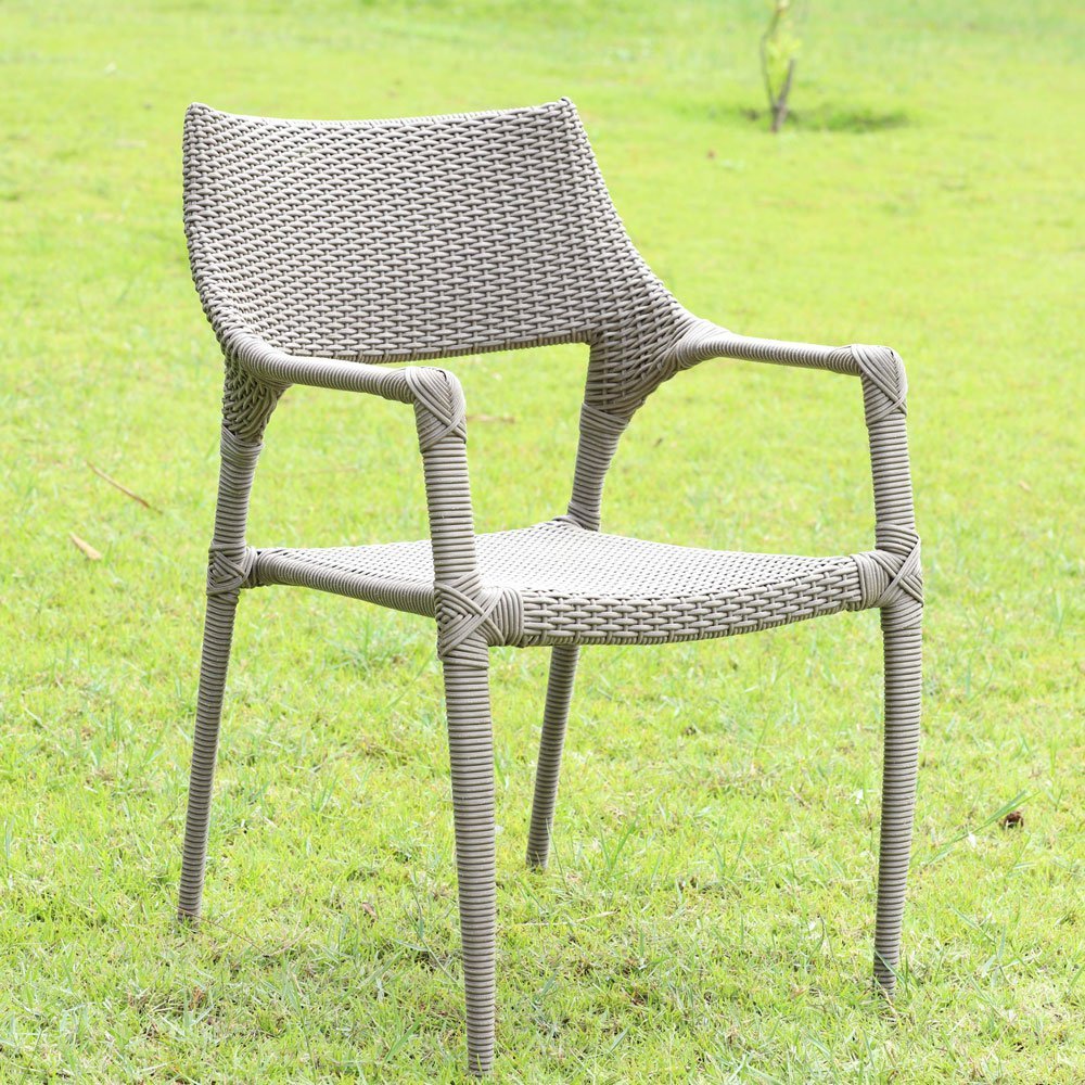 Cadeira Velvet Fibra, alumínio para jardim, sala externa e piscina Artdville - 2