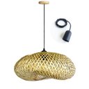 Ver mais imagens de Pendente Fibra Natural de Bambu Artesanal E27 50 Cm Nat30