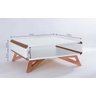 MESA DE CENTRO QUADRADA BRANCA PRESLEY 70X70CM - 2