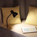 Ver imagem 6 de Luminária Mesa Abajur 50cm Articulada Flexível + Lâmpada Led Pt-03 Cor: Preto