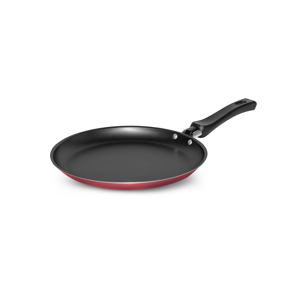 Panquequeira e tapioqueira teflon 23x2cm cereja MTA