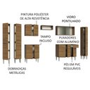 Ver imagem 5 de Armário de Cozinha Completa 325cm Rustic Emilly Madesa 03