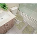 Ver imagem 1 de Kit Tapete Banheiro 3 Peças 100% Algodão Estonia Sultan