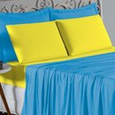 Ver imagem 3 de Jogo de Cama Casal Nobre 4 Peças Lençol com Elástico de 30cm de Altura Malha 100% Algodão -