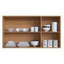 Ver imagem 7 de Cozinha Compacta Cedro 8 Portas 3 Gavetas Montana/grafite - Quiditá Móveis