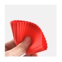 Ver imagem 4 de Kit 12 Formas Silicone Mini Cupcake Bolo Muffin Assadeira