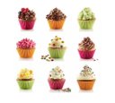Ver imagem 2 de Kit 12 Formas Silicone Mini Cupcake Bolo Muffin Assadeira
