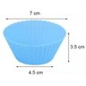Kit 12 Formas Silicone Mini Cupcake Bolo Muffin Assadeira - 3