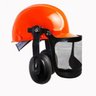 Capacete 3 em 1 com Protetor Facial Tela e Abafador Spr 15 Db - Agena - 1