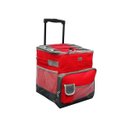 Ver imagem 1 de CAIXA TERMICA BOLSA SACOLA COOLER COM CARRINHO GRANDE 50L LITROS COM RODAS E ALÇA COMPACTA PARA