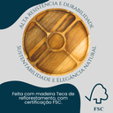 Ver imagem 5 de Tábua Petisqueira Madeira com Divisórias