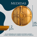 Ver imagem 7 de Tábua Petisqueira Madeira com Divisórias