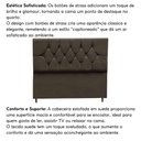 Ver imagem 4 de Cabeceira Cama Box Estofada Queen Size 160 Cm Suede Madri Marrom