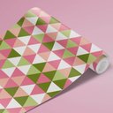 Ver imagem 3 de Papel de Parede Triângulos Geométricos 3 Arte Destaque 3 Metros