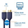 Cabo Hdmi Aquario 2.0 4k 3d 19 Pinos 15 Metros - 4k15 - 2