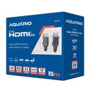 Ver imagem 4 de Cabo Hdmi Aquario 2.0 4k 3d 19 Pinos 15 Metros - 4k15
