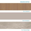 Ver mais imagens de Balcão de Cozinha para Pia 120cm 2 Portas e 3 Gavetas com Tampo Elegance Luciane Móveis