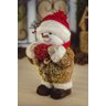 Boneco de Neve Decorativo com Cachecol Vermelho - 2