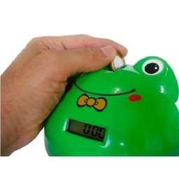 COFRE COFRINHO INFANTIL CONTADOR DE MOEDAS PORQUINHO DIGITAL SAPINHO - 3