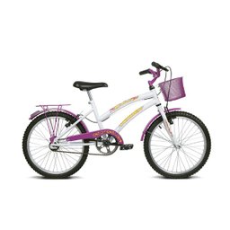 Bicicleta Infantil Aro 20 Breeze Branco e Pink Verden Bikes - 1