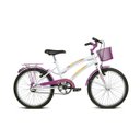 Ver imagem 1 de Bicicleta Infantil Aro 20 Breeze Branco e Pink Verden Bikes