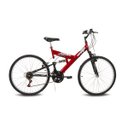 Ver imagem 1 de BICICLETA ARO 26 RADIKALE PRETO E VERMELHO VERDEN BIKES