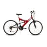 BICICLETA ARO 26 RADIKALE PRETO E VERMELHO VERDEN BIKES - 1