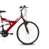 BICICLETA ARO 26 RADIKALE PRETO E VERMELHO VERDEN BIKES - 2