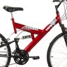 BICICLETA ARO 26 RADIKALE PRETO E VERMELHO VERDEN BIKES - 3