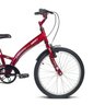BICICLETA INFANTIL ARO 20 SMART VERMELHO VERDEN BIKES - 2