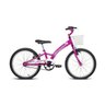 BICICLETA INFANTIL ARO 20 SMART PINK E BRANCO VERDEN BIKES - 1