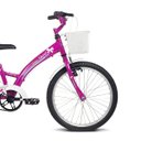 Ver imagem 2 de BICICLETA INFANTIL ARO 20 SMART PINK E BRANCO VERDEN BIKES
