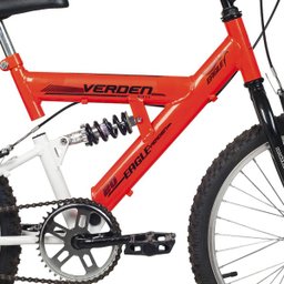 BICICLETA INFANTIL ARO 20 EAGLE LARANJA E BRANCO VERDEN BIKES - 3