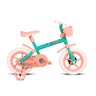 Bicicleta Infantil Aro 12 Paty Verde e Salmão Verden Bikes - 1