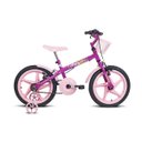 Ver imagem 1 de BICICLETA INFANTIL ARO 16 FOFYS PINK E ROSA VERDEN BIKES