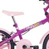 BICICLETA INFANTIL ARO 16 FOFYS PINK E ROSA VERDEN BIKES - 3