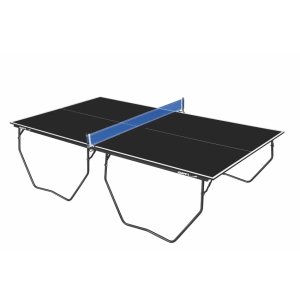 Mesa Tenis de Mesa 15 Mm Mdp com Rodízios Preta