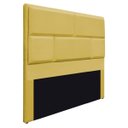 Ver imagem 1 de Cabeceira Solteiro Brick P02 90 cm para cama Box Suede - Doce Sonho Móveis CABECEIRA SOLTEIRO CABECE