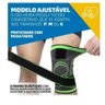 JOELHEIRA DE NEOPRENE ARTICULADA E AJUSTÁVEL TENSOR COMPRESSÃO ALIVIA DORES CORRIDA EXERCICIOS - 5