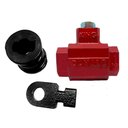 Ver imagem 2 de Cadeado Porta Aco Dovale King 3 Vermelho