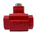 Ver imagem 1 de Cadeado Porta Aco Dovale King 3 Vermelho