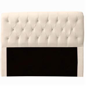 Cabeceira Casal King Cama Box Estofada Elisa 195 Cm Veludo