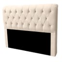 Ver imagem 3 de Cabeceira Casal King Cama Box Estofada Elisa 195 Cm Veludo