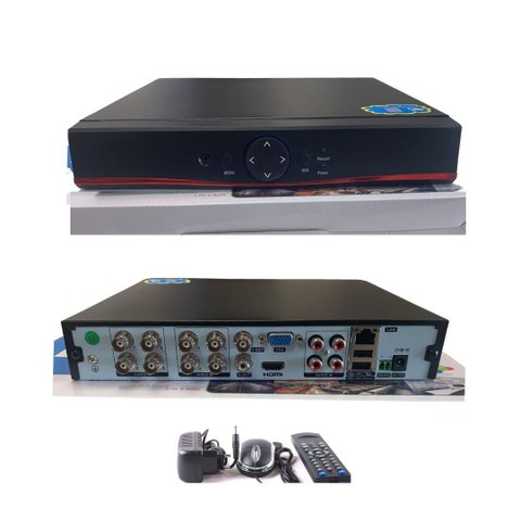 Gravador Dvr 8 Canais -full Hd -6 Em1 -1080p-app Xmeye (fi)