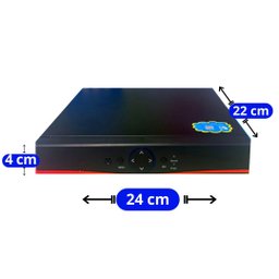 Gravador Dvr 8 Canais -full Hd -6 Em1 -1080p-app Xmeye (fi) - 6