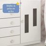 Cômoda de Bebê 5 Gavetas 1 Porta Evolution Tcil Móveis - 5