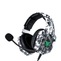 Fone Gamer Headset K8 LED Onikuma xbox Ps4 Pc Rgb Camuflado - 1