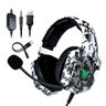 Fone Gamer Headset K8 LED Onikuma xbox Ps4 Pc Rgb Camuflado - 7